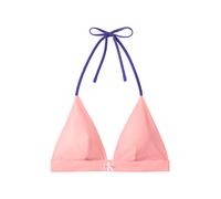 Calvin Klein Swimwear Hauts de bikini 'Halter' bleu marine / poudre, Taille 110