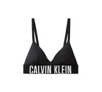 Calvin Klein Swimwear Hauts de bikini 'Intense Power' noir / blanc, Taille 75