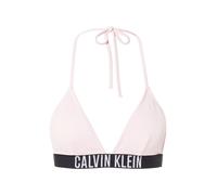 Calvin Klein Swimwear Hauts de bikini 'Intense Power' rose pastel / noir / blanc, Taille 80