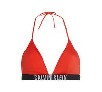 Calvin Klein Swimwear Hauts de bikini 'Intense Power' rouge orangé / noir / blanc cassé, Taille 90