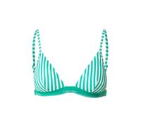 Calvin Klein Swimwear Hauts de bikini vert / blanc, Taille 75