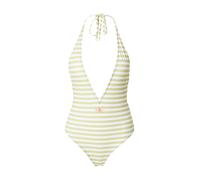 Calvin Klein Swimwear Maillot de bain beige / blanc, Taille M
