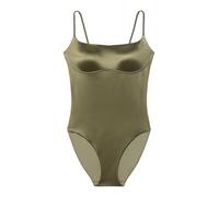Calvin Klein Swimwear Maillot de bain 'CK Shine' olive, Taille M