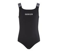 Calvin Klein Swimwear Maillot de bain 'Intense Power' gris clair / noir / blanc, Taille 152-164