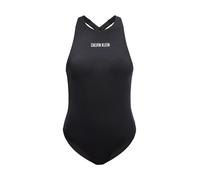 Calvin Klein Maillot de Bain Une pièce Dos échancré LV00Q61219 pour Femme, Noir (Noir), XL