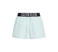Calvin Klein Swimwear Shorts de bain bleu pastel / noir, Taille L