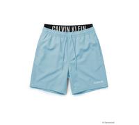 Calvin Klein Swimwear Shorts de bain 'Intense Power' bleu clair / noir / blanc, Taille XS