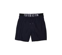 Calvin Klein Swimwear Shorts de bain 'Intense Power' marine / blanc cassé, Taille 140-152