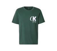Calvin Klein T-Shirt '20S' vert foncé / blanc, Taille S