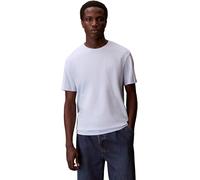 Calvin Klein T-Shirt à col Rond SS Micro Logo LV04LC255G pour Homme, Bleu, M