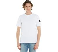 Calvin Klein T-Shirt à Manches Courtes et col Rond pour Homme Coupe Droite, White, XXL