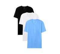 Calvin Klein T-Shirt bleu / noir / blanc, Taille XL