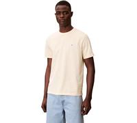 Calvin Klein T-Shirt Classique en Jersey SS Badge 30S Lv04Rc272G pour Homme, Blanc, M