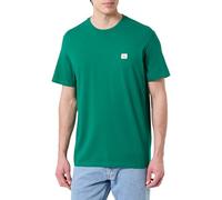 Calvin Klein T-Shirt Classique en Jersey SS Badge 30S pour Homme Lv04Rc272G Tees, Vert, XL