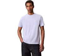 Calvin Klein T-Shirt Classique en Jersey SS Badge 30S pour Homme Lv04Rc272G Tees, Violet (Bleu décontracté), XXL