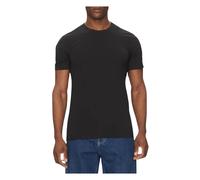 Calvin Klein T-shirt manches courtes Lv00nb4185 - Lot de 3 Noir M Homme