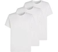 Calvin Klein T-Shirt Homme Lot De 3 Manches Courtes Encolure Ronde, Blanc (White), L