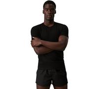 Calvin Klein T-Shirt Homme Manches Courtes Crew Neck Encolure Ronde, Noir (Black), L
