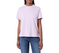Calvin Klein T-Shirt Manches Courtes Femme Classic Fit Tee en Coton, Violet (Lavender Blush), M