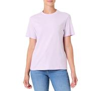 Calvin Klein T-Shirt Manches Courtes Femme Classic Fit Tee en Coton, Violet (Lavender Blush), XXL