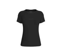 Calvin Klein T-Shirt Manches Courtes Femme Institutional Graphic Slim Fit, Noir (CK Black), M