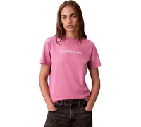 Calvin Klein T-Shirt Manches Courtes Femme Logo Classic Regular Fit