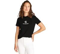 Calvin Klein T-Shirt Manches Courtes Femme Shadow Graphic Tee Regular Fit, Noir (CK Black), S