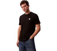 Calvin Klein T-Shirt Manches Courtes Homme Badge Jersey Classic Tee en Coton, Noir (Black), XXL