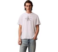 Calvin Klein T-Shirt Manches Courtes Homme Monologo Tee en Coton
