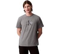 Calvin Klein T-Shirt Manches Courtes Homme Monologo Tee en Coton