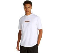 Calvin Klein T-Shirt Manches Courtes Homme NYC 2025 Tee Relaxed Fit, Blanc (Bright White), M