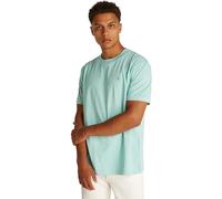Calvin Klein T-Shirt Manches Courtes Homme Painted Tee avec Col Ras-du-Cou, Bleu (Fresh Mint), XS