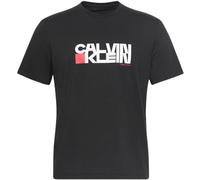 Calvin Klein T-Shirt Manches Courtes Homme Redbox Graphic Tee avec Logo, Noir (Black), XXL
