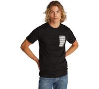 Calvin Klein T-Shirt Manches Courtes Homme Serif Box Graphic Tee en Coton, Noir (Ck Black), L