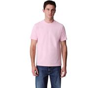 Calvin Klein T-Shirt Manches Courtes Homme Smooth Solid Tee avec Col Ras-du-Cou, Rose (Rose Shadow), L