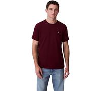 Calvin Klein T-Shirt Manches Courtes Homme Smooth Solid Tee avec Col Ras-du-Cou, Rouge (Deep Rouge), XXL