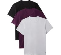 Calvin Klein T-Shirt Manches Courtes Lot de 3 Homme Crew Neck Basic