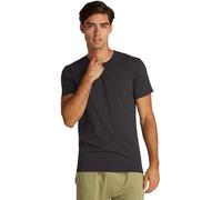 Calvin Klein T-Shirt Manches Courtes Lot de 3 Homme Crew Neck Basic, Noir (Black, Black, Black), M