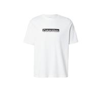Calvin Klein T-Shirt noir / blanc, Taille XL