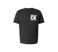 Calvin Klein SS 30S Whsl SP CK Corner Graphic Lv04Re819G T-Shirts Graphiques, Black (Black), XS Homme