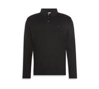 Calvin Klein Supima Long Sleeve Polo Noir L Homme