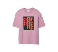 Calvin Klein T-Shirt 'OUTTAKES' rose clair / rouge / noir, Taille M