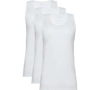 Calvin Klein Lot de 3 débardeurs LV00NB4184 en coton Homme M Blanc