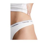 Calvin Klein String Femme Thong sous-Vêtement, Blanc (White), XL