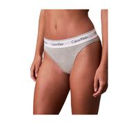 CALVIN KLEIN Tanga en coton et modal Icon Gris