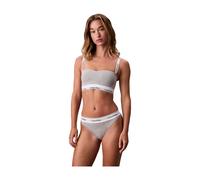 CALVIN KLEIN Tanga en coton et modal Icon Gris 3X