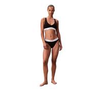 CALVIN KLEIN Tanga Icon en coton et modal - Noir - 3X