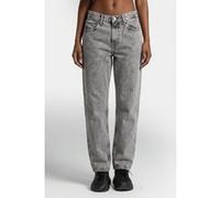 Calvin Klein The Wide Leg Jeans Grey Sterling Taille: W32 SHORT | Évasés pantalons Outlet | Femme | Gris