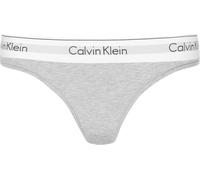 Calvin Klein Thong 0000D1617A Strings, Grey (Grey Heather), S Femme