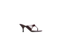 Calvin Klein Tongs 'Elisa' brun foncé, Taille 36